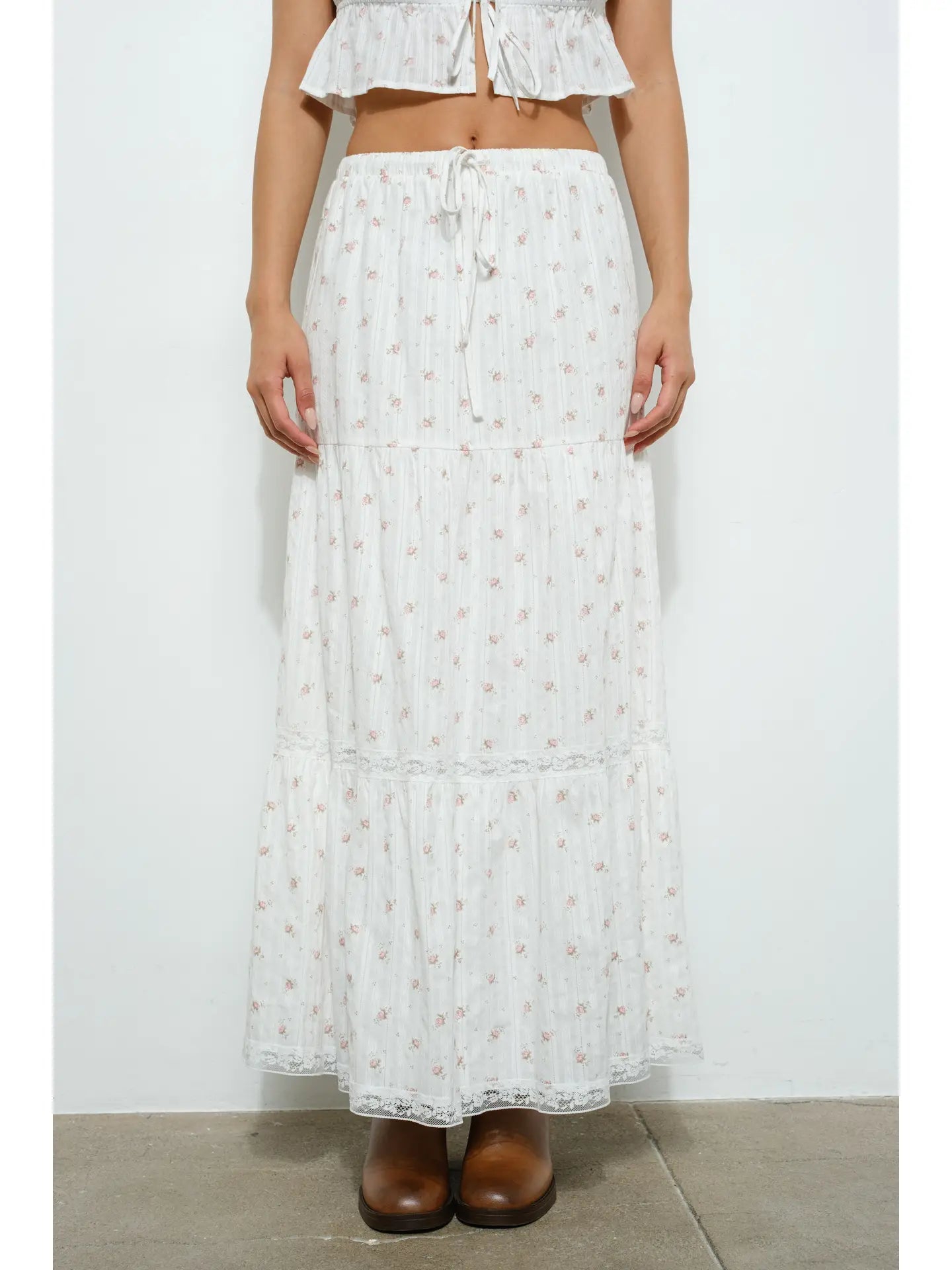 Cottagecore Tiered Skirt