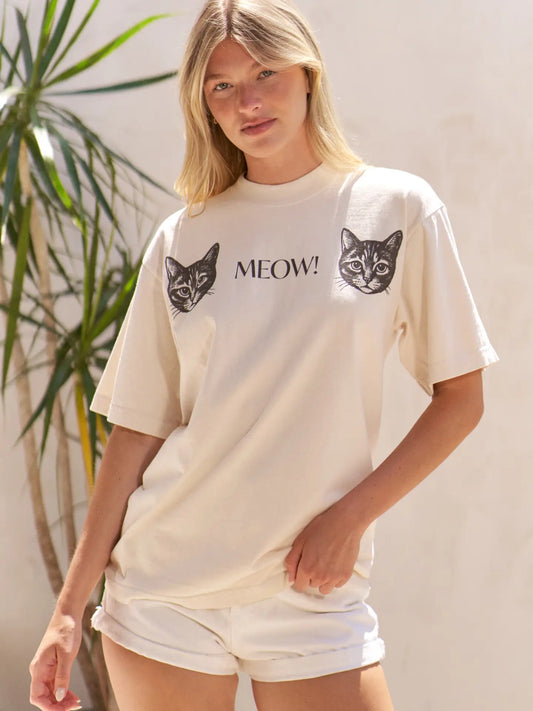 cat Meow Tee