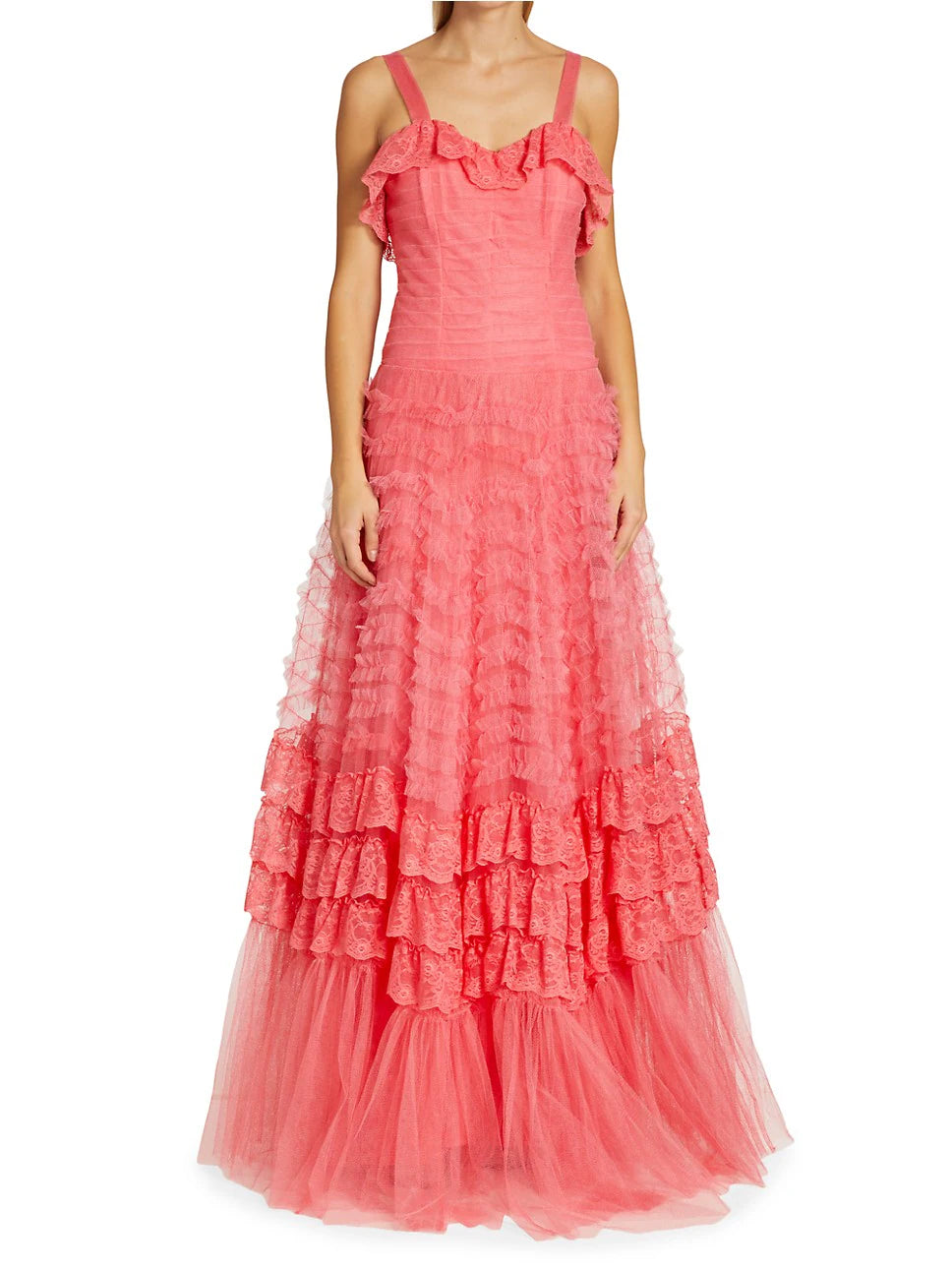 Sharelle Tiered Tulle Gown