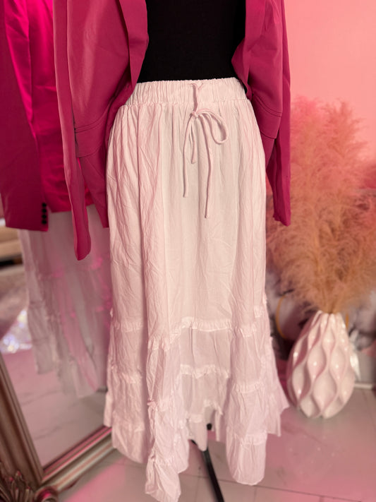 Tiered Maxi Skirt
