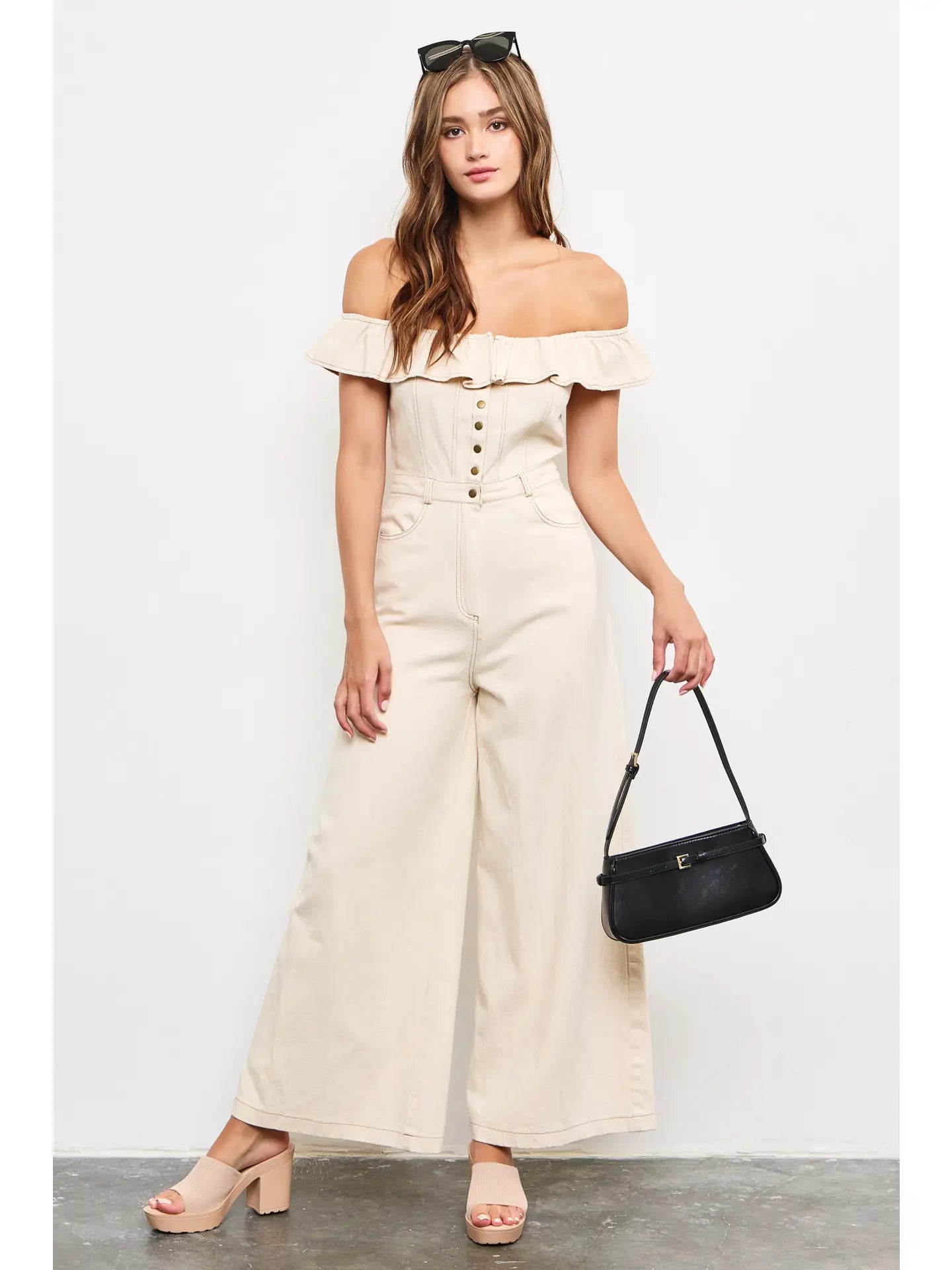 off the shoulder Jumpsuit