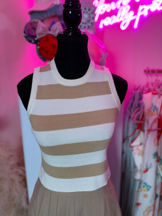 Thick Striped Tank Top