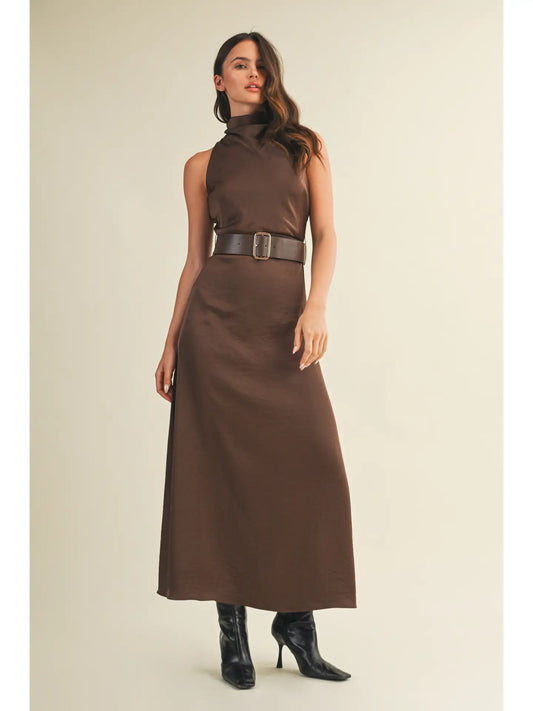 Flowy Halter Maxi -Preorder