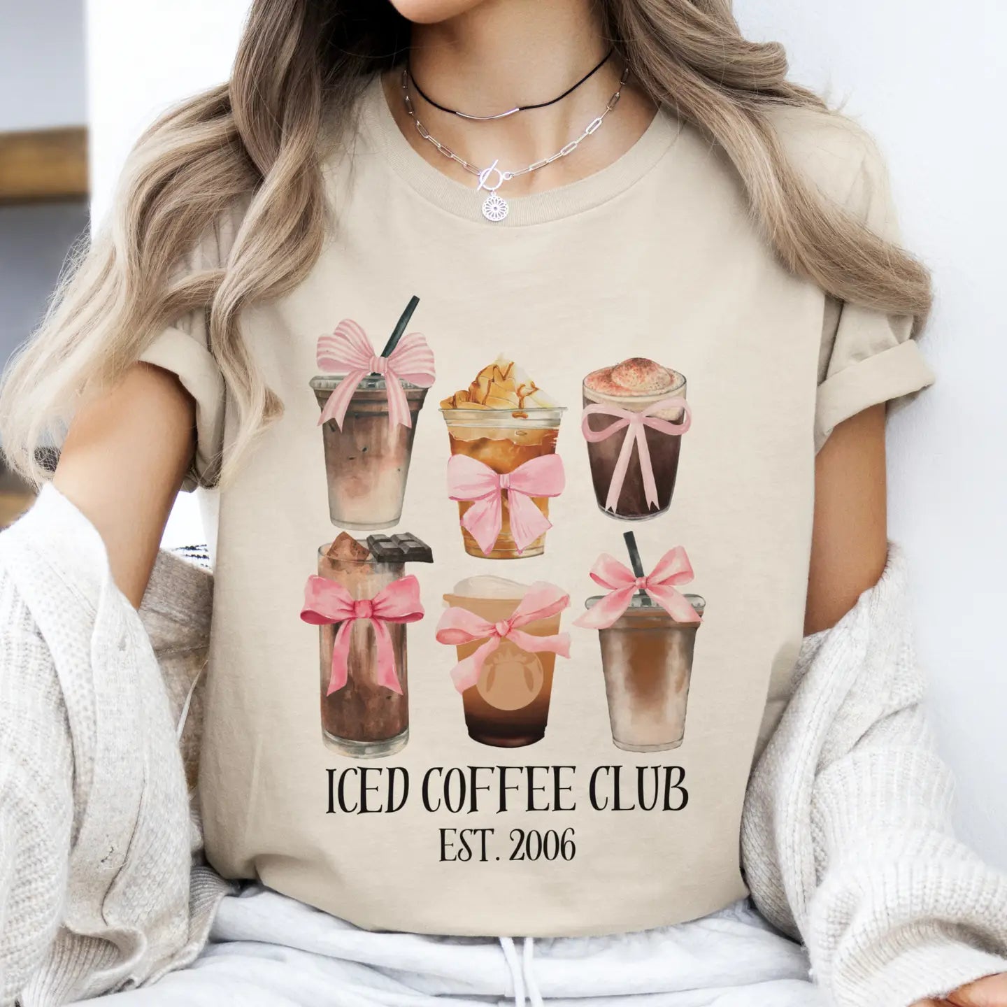 Coquette Iced Coffee T-shirt