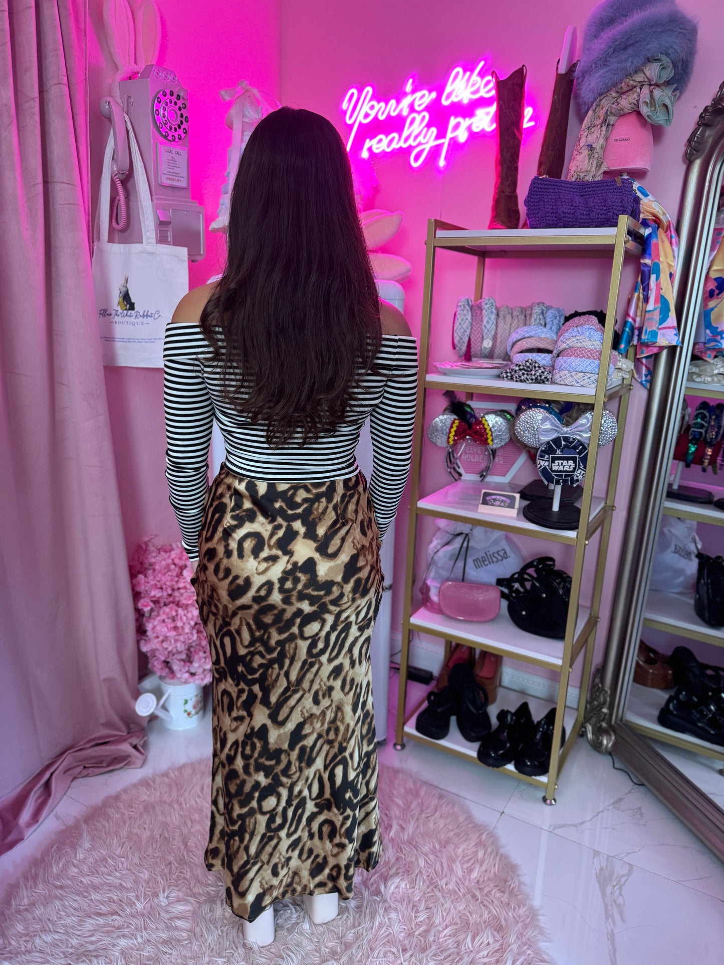 Leopard Maxi Skirt