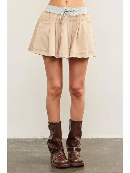 Waist Band Skort